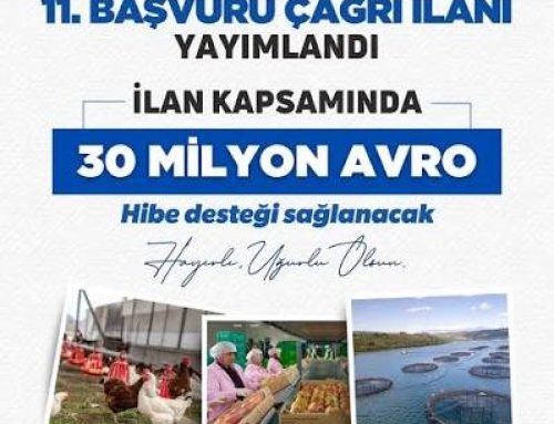 IPARD III PROGRAMI ON BİRİNCİ BAŞVURU ÇAĞRI İLANI YAYIMLANDI
